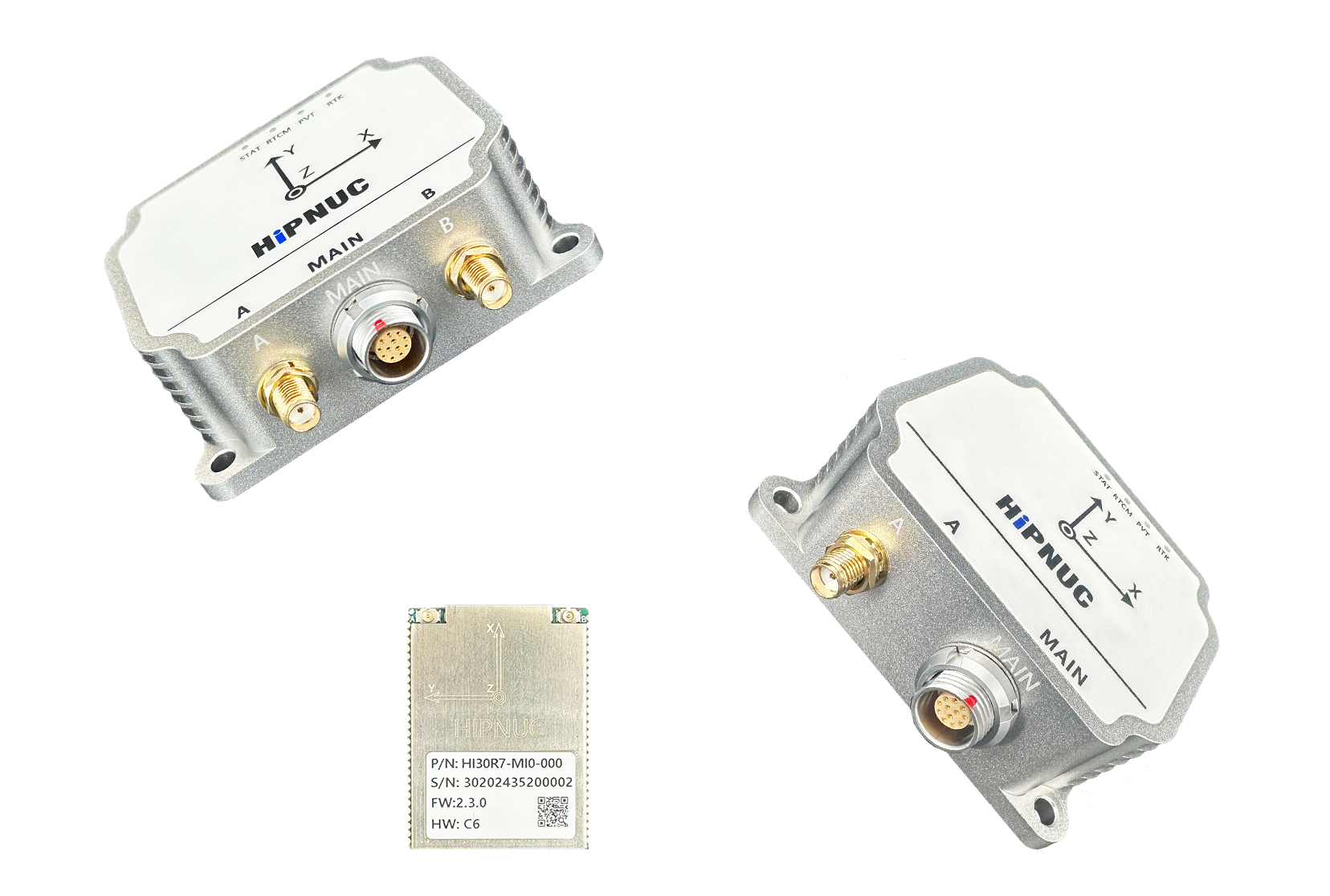 High Precision, High Reliability Integrated Navigation (INS), RTK-GNSS Sensors